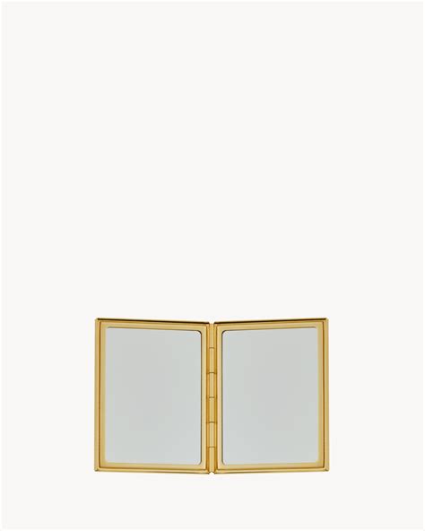 miroir de poche yves saint laurent|TSUBOTA PEARL POCKET MIRROR .